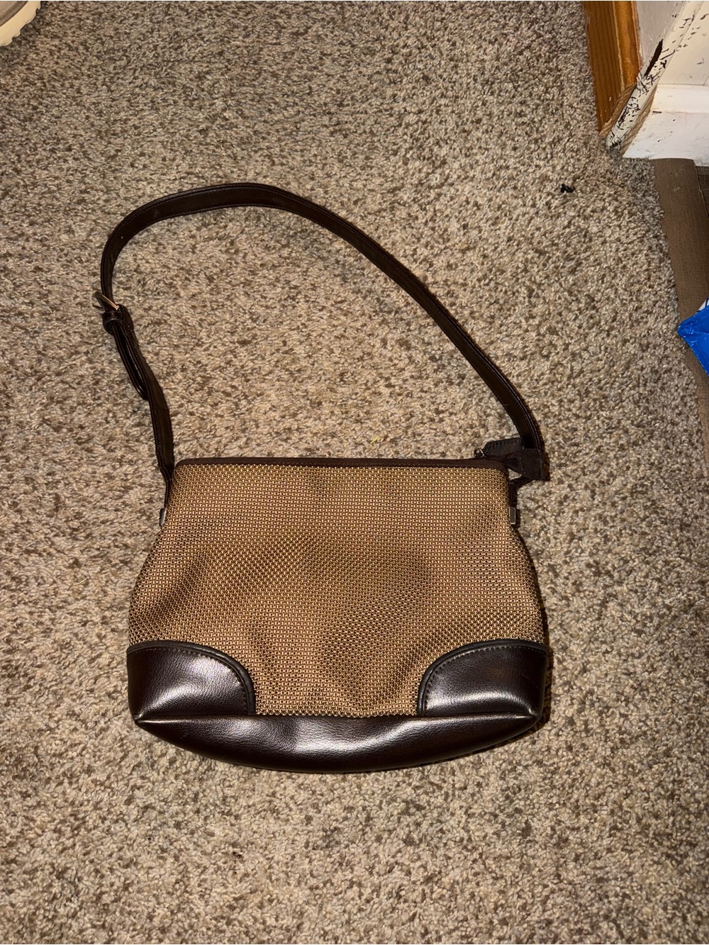 The Sak Brown and Dark Brown Crossbody Bag